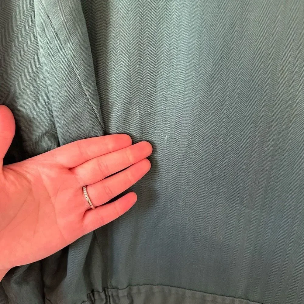 Big Mac JCPenney Vintage RARE Color Men’s Teal Green Mechanic Work Coveralls Jum - Picture 15 of 15